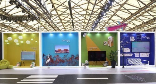看ude2021展会上的三星电视 依然是难以撼动的行业标杆