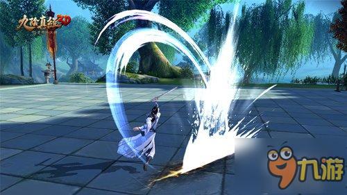 江湖绝技 九阴真经3d 雪斋剑法效果大揭密